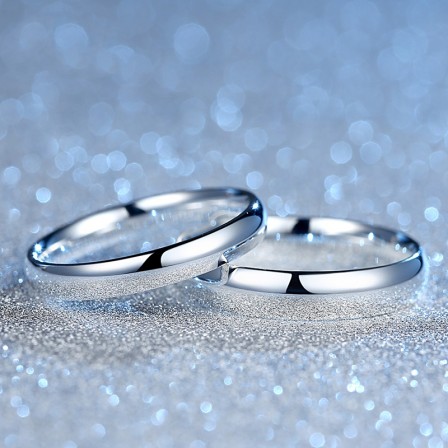 simple couple rings